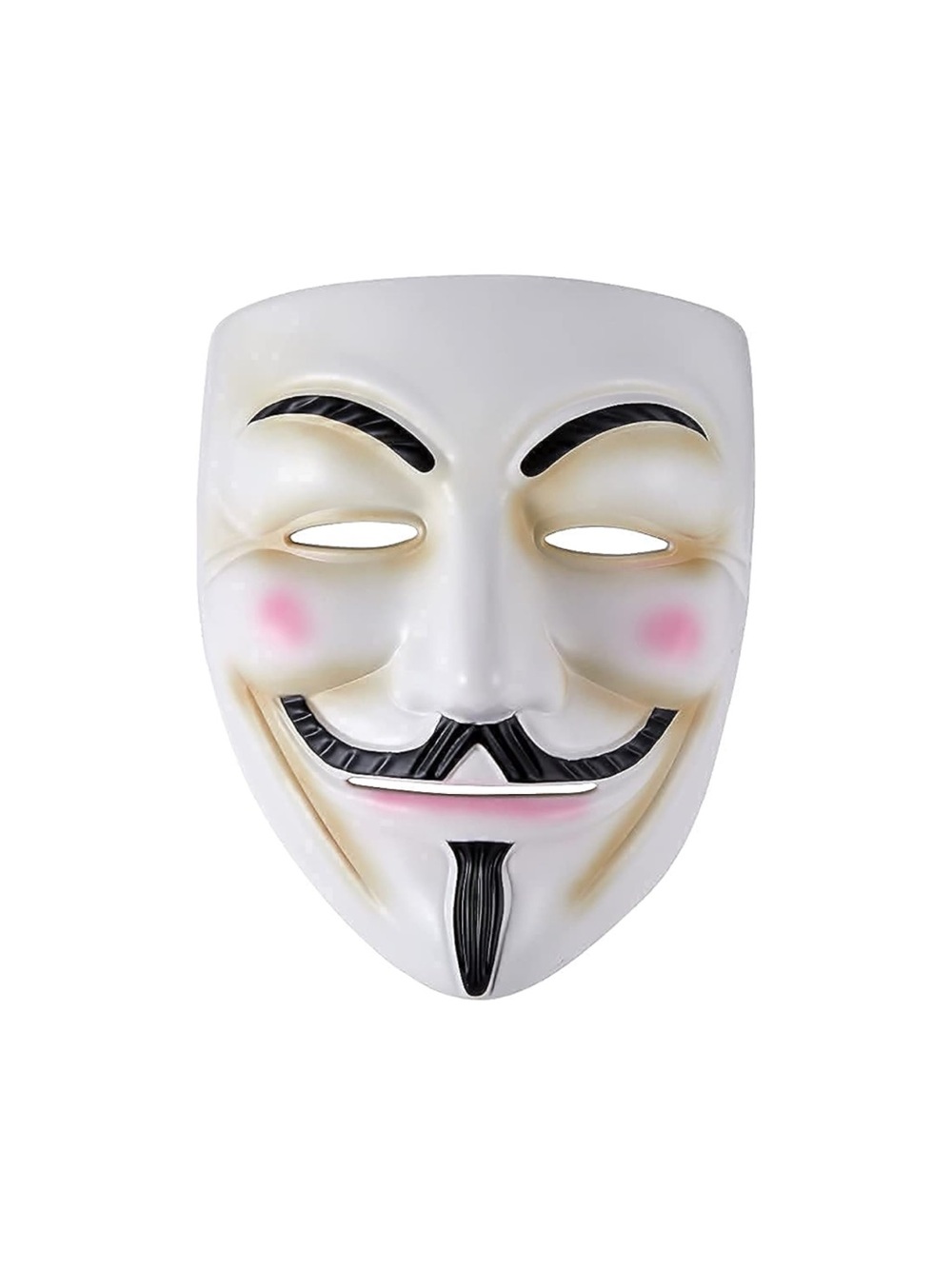WLPARTY Guy Fawkes/V for Vendetta Halloween PVC Mask adult size